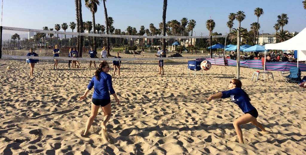 Beach Volleyball Club in Santa Monica CA WestCoast Volleyball Club